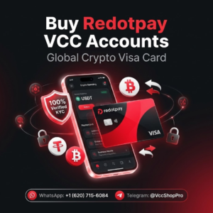 Buy Redotpay VCC Accounts