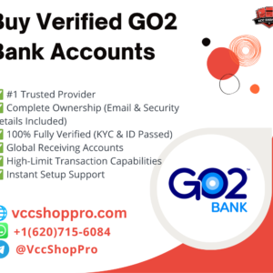 Buy Verified GO2 Bank Accounts