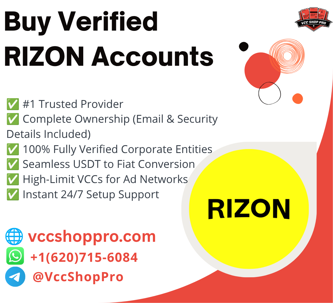 Buy Verified RIZON Accounts