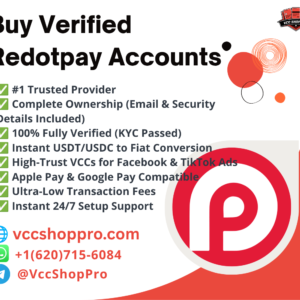 Buy Verified Redotpay Accounts